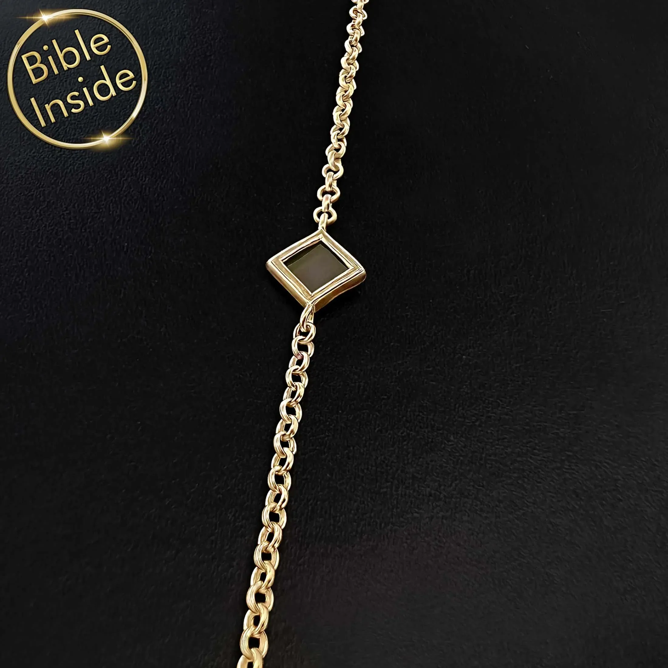 Religious Bracelet with Nano Bible - Essence Bracelet