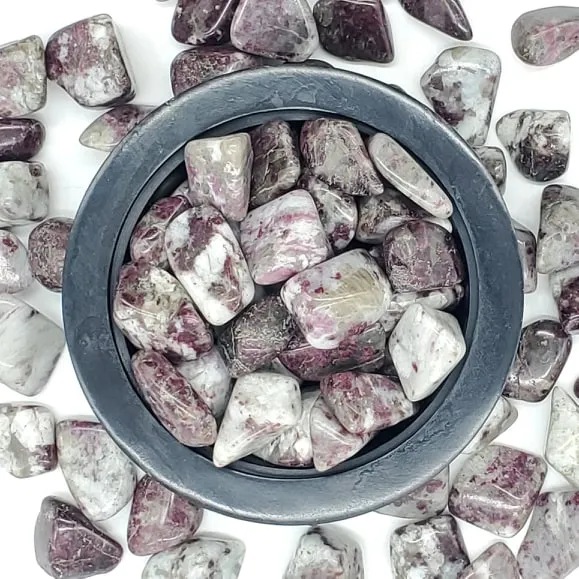 Ruby Tourmaline | Pink Tourmaline Crystals | Tumbled Stone | Crystal Healing | Choose How Many
