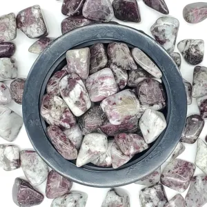 Ruby Tourmaline | Pink Tourmaline Crystals | Tumbled Stone | Crystal Healing | Choose How Many