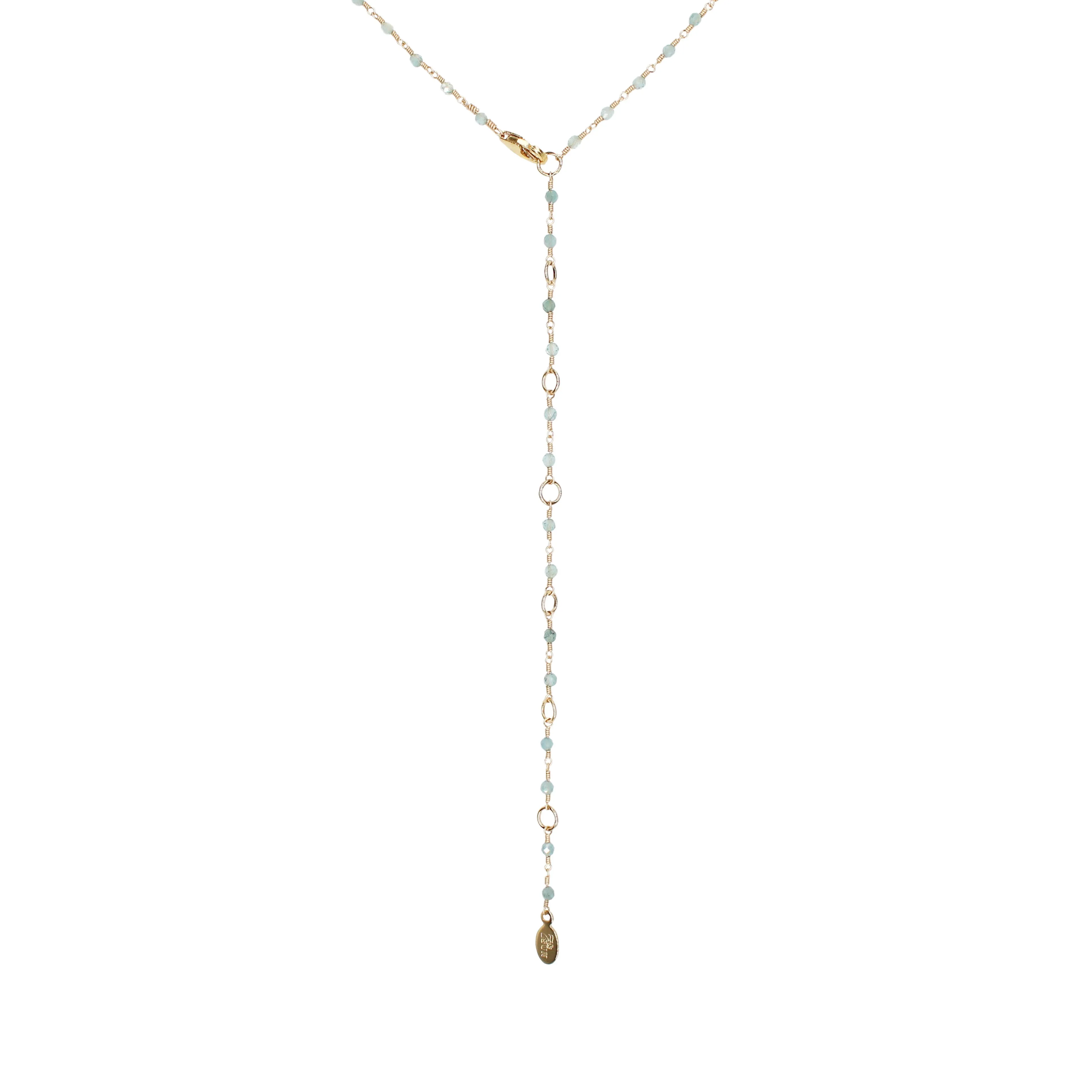 Sacred Strand Satin Petrol Tourmaline