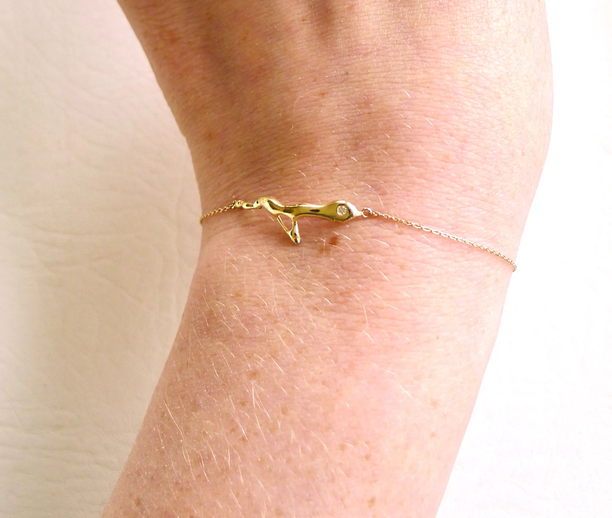 SANDBAR Gold and Diamond Bracelet
