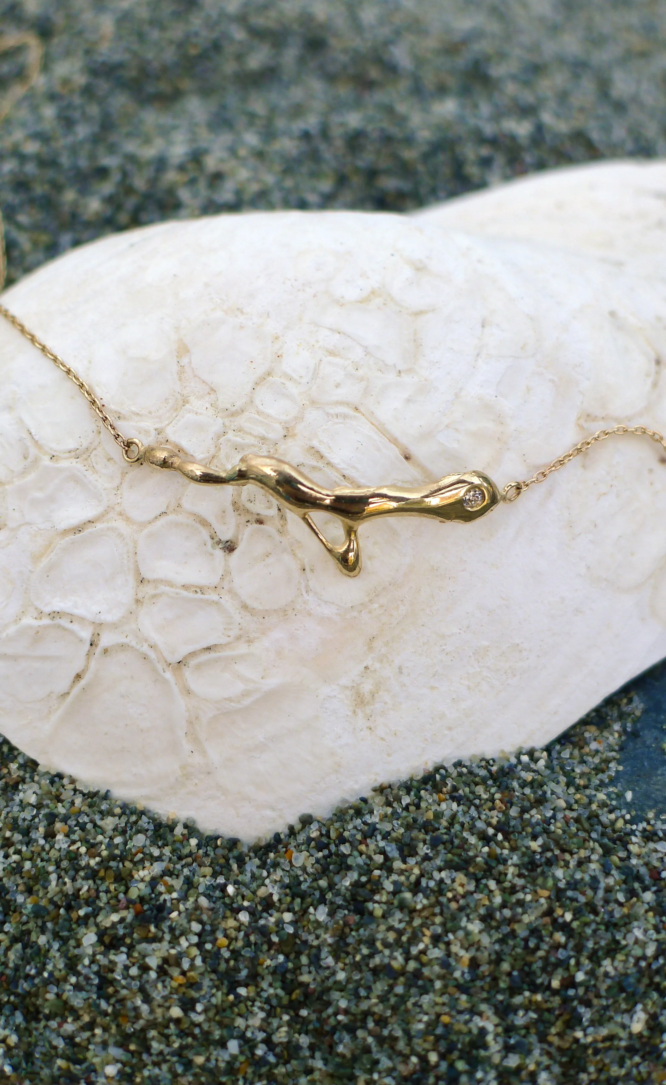 SANDBAR Gold and Diamond Bracelet