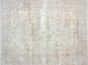 Semi Antique Persian Kerman Rug - 8'8 x 11'6"