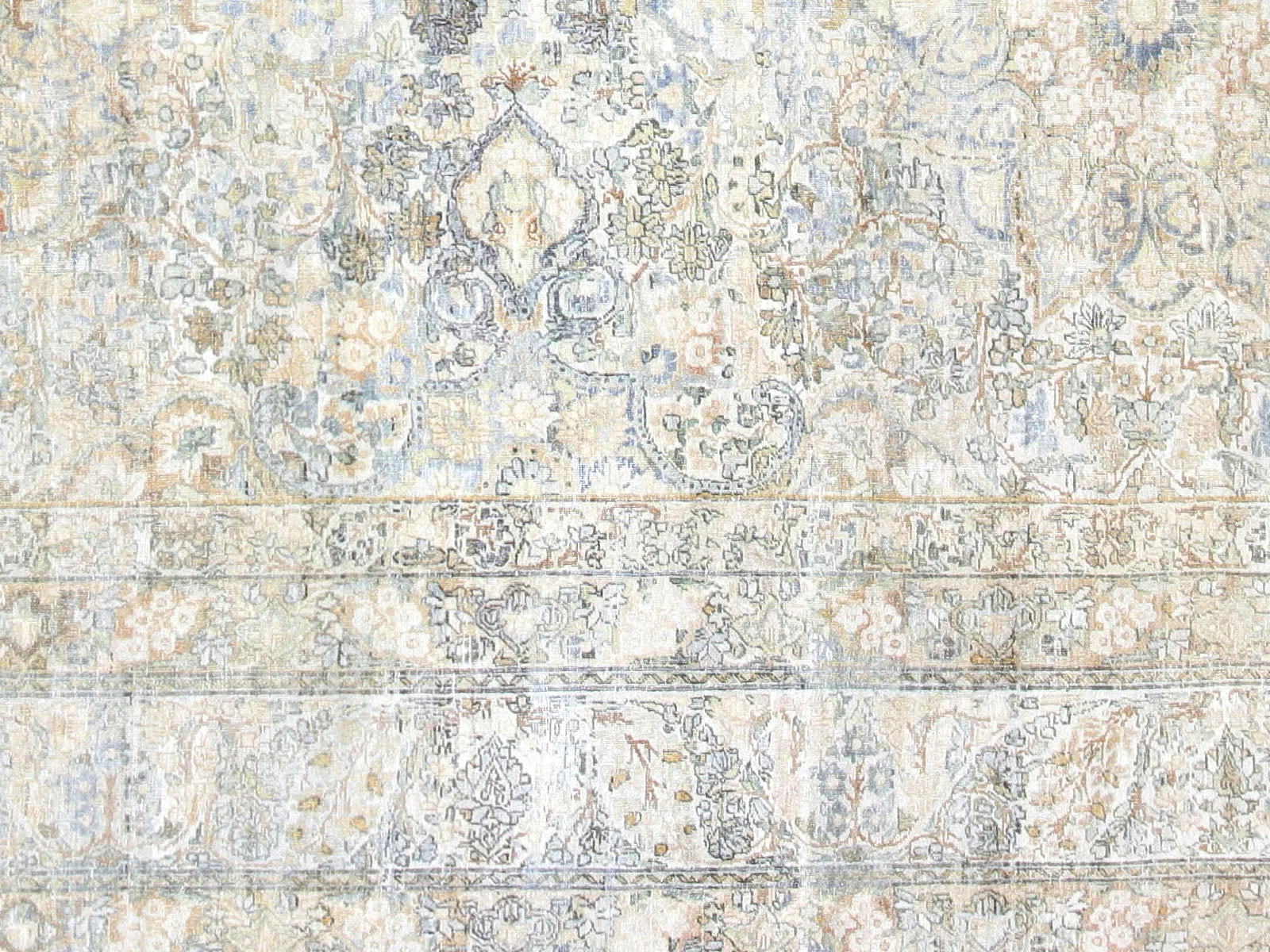 Semi Antique Persian Kerman Rug - 9' x 11'4"