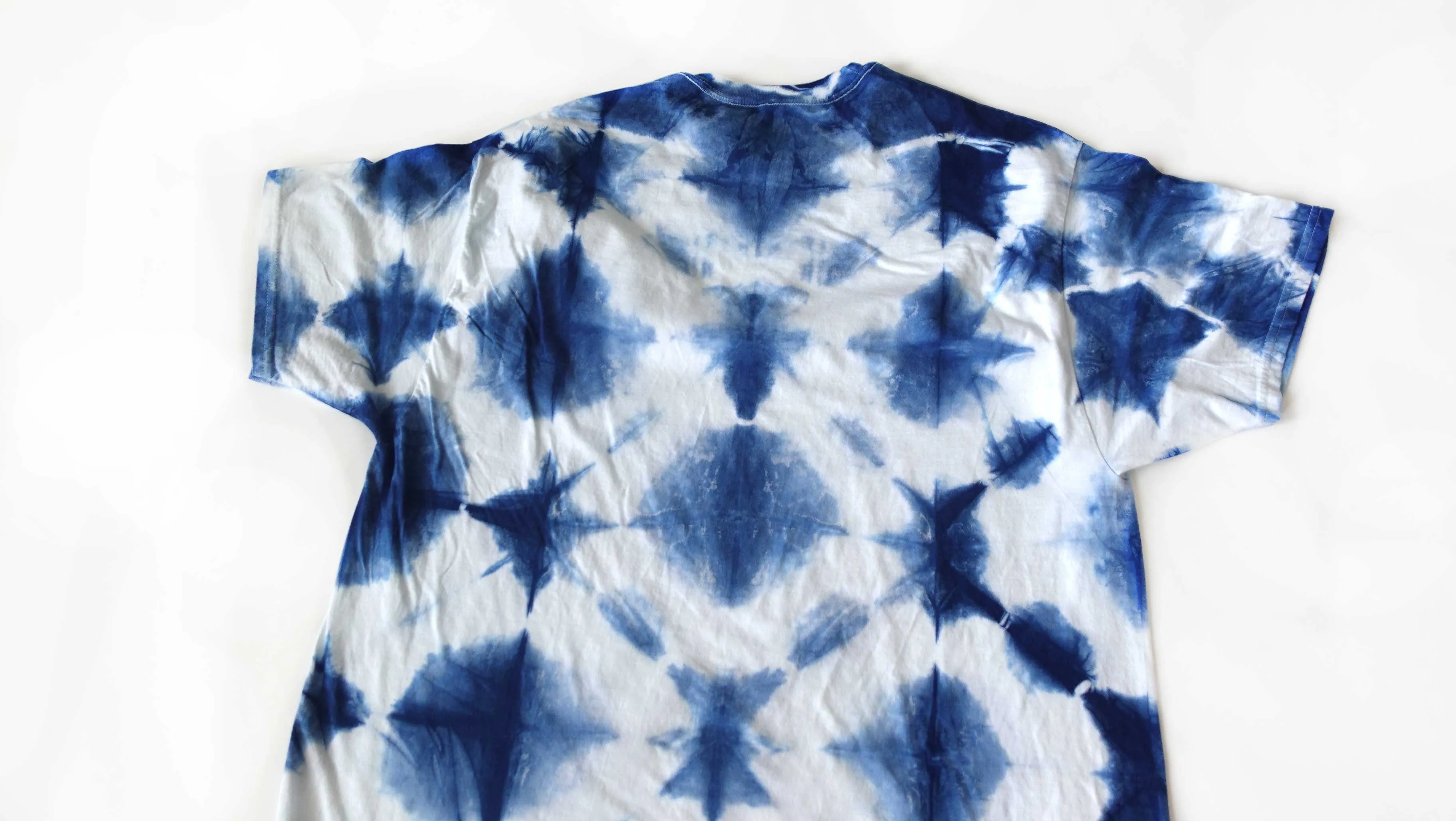 Shibori Indigo Tie Dye Tshirt Size XL Free Shipping