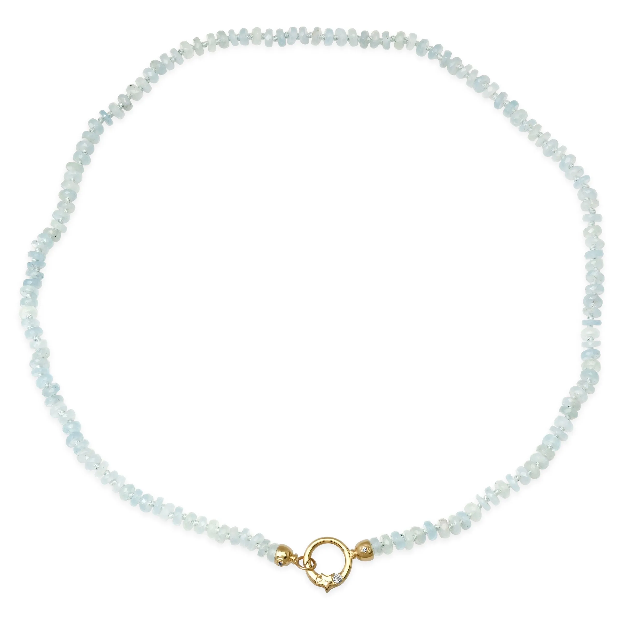 Shooting Star Aquamarine Choker