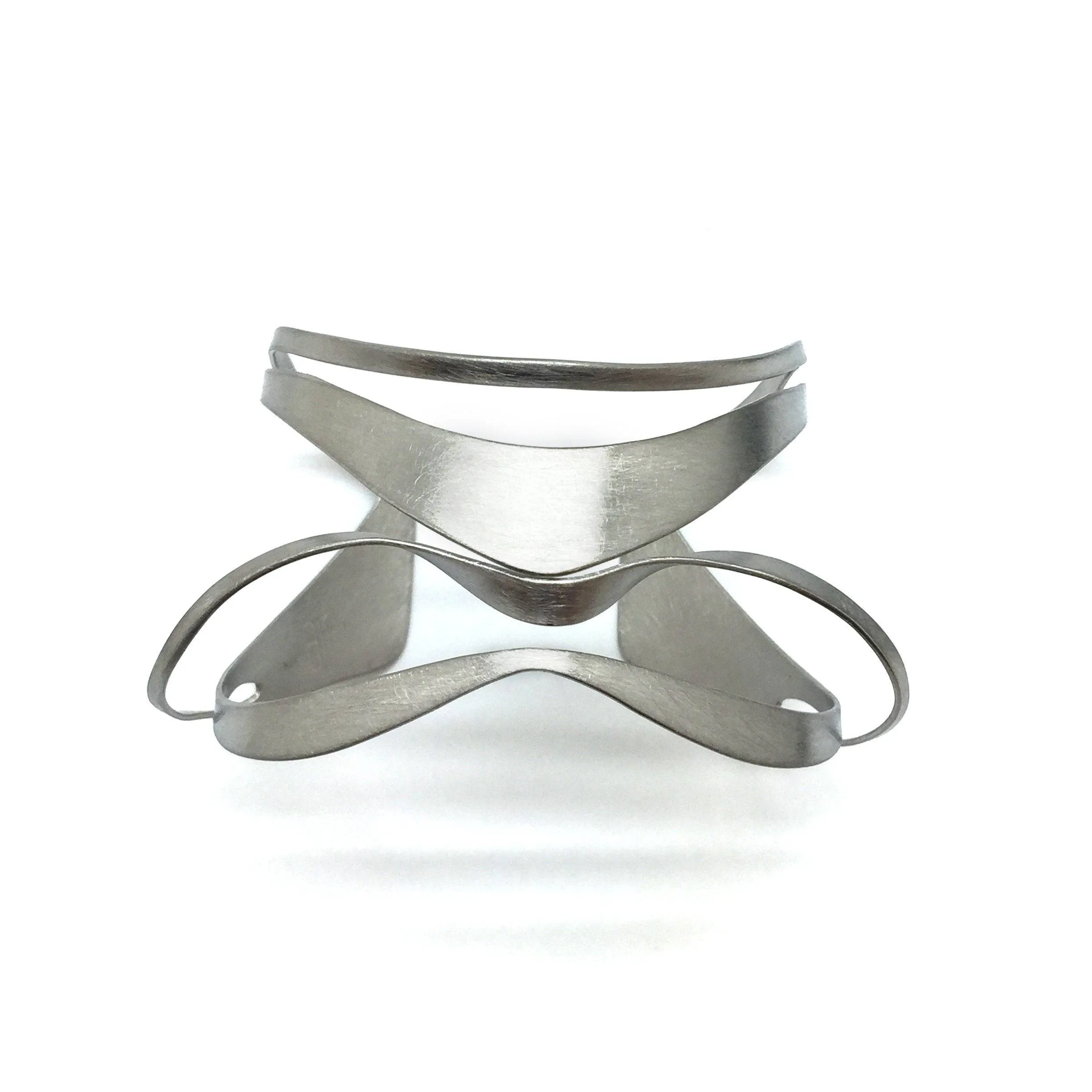 Silver Cyborg Cuff
