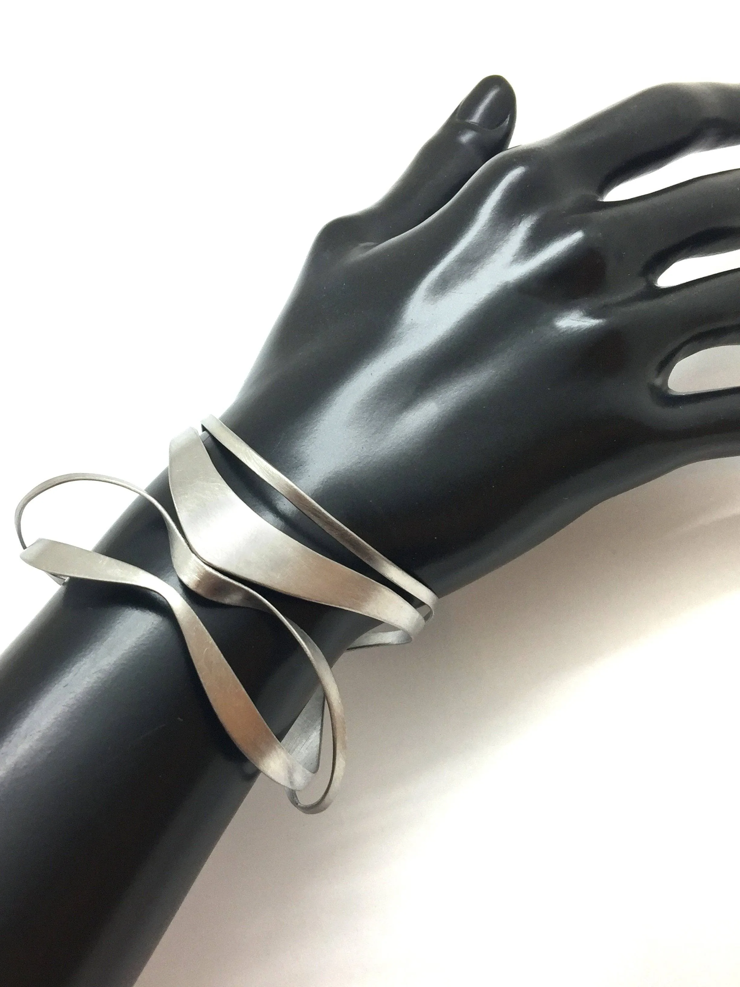 Silver Cyborg Cuff