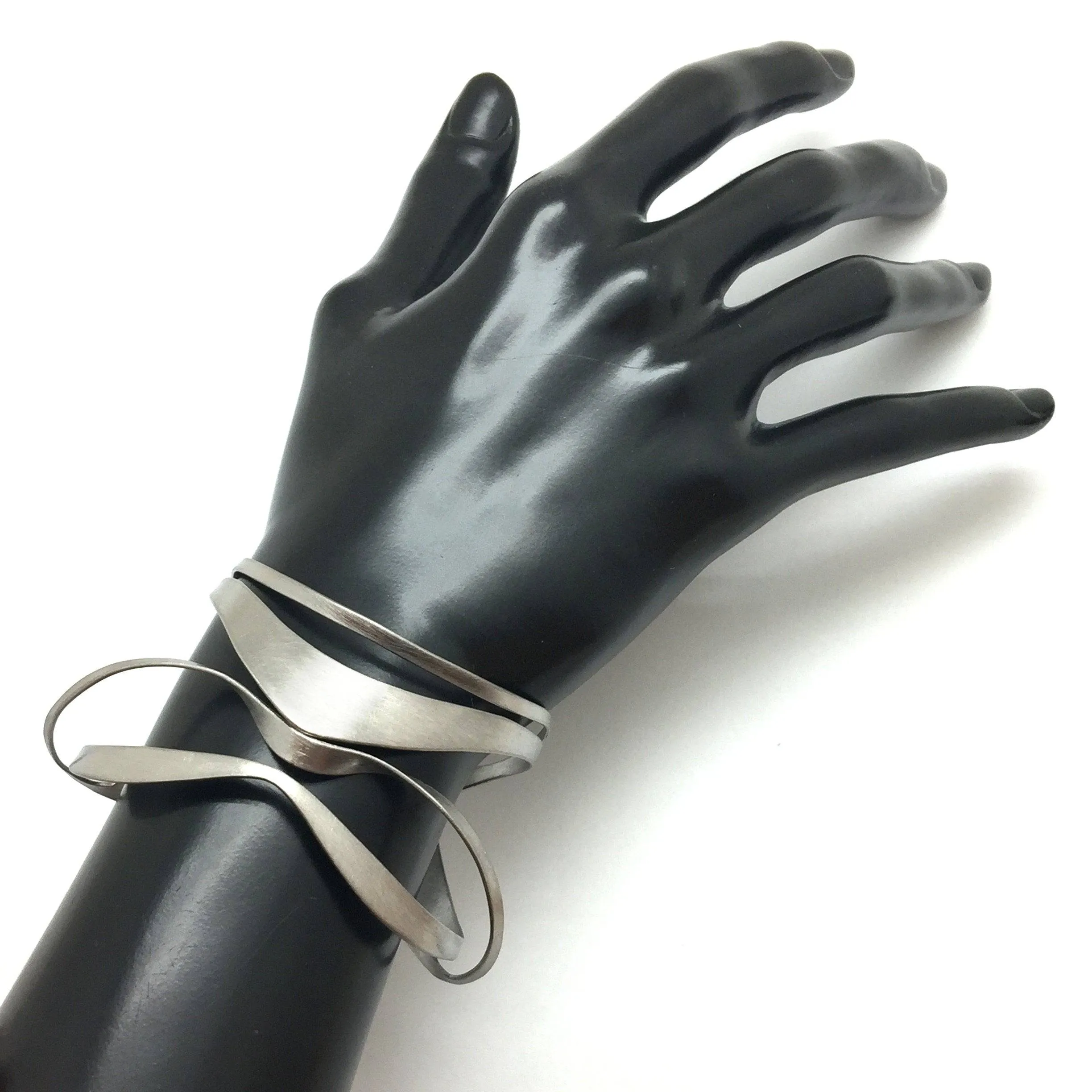 Silver Cyborg Cuff