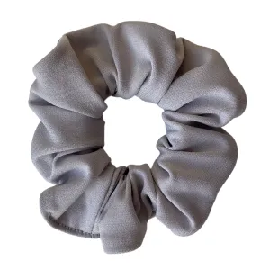 Silver Ice Scrunchie