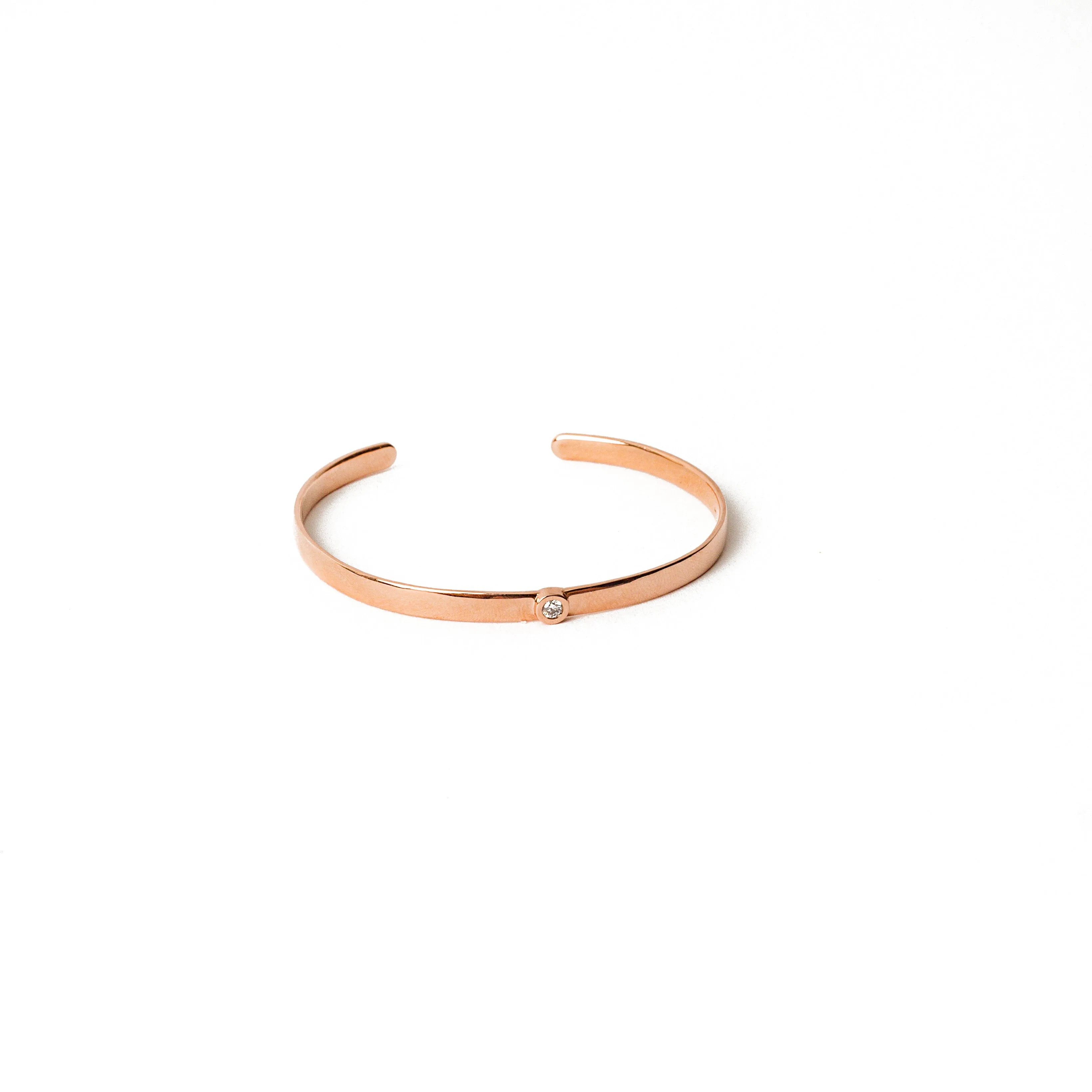 Single Diamond Cuff