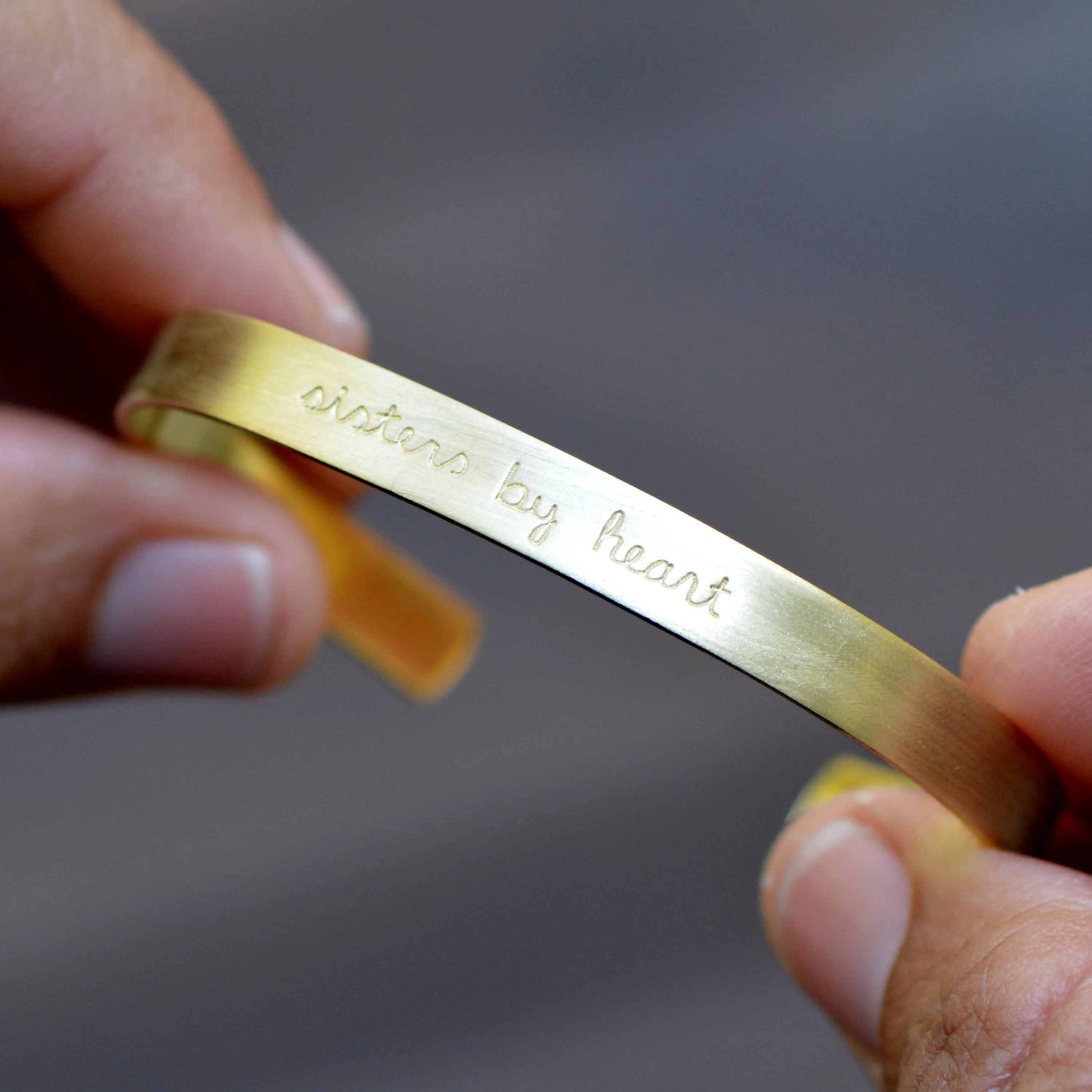 Sisters by Heart - Bracelet Cuff Jewelry