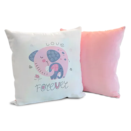 Small Soft Velour Cushion, Personalised Gift