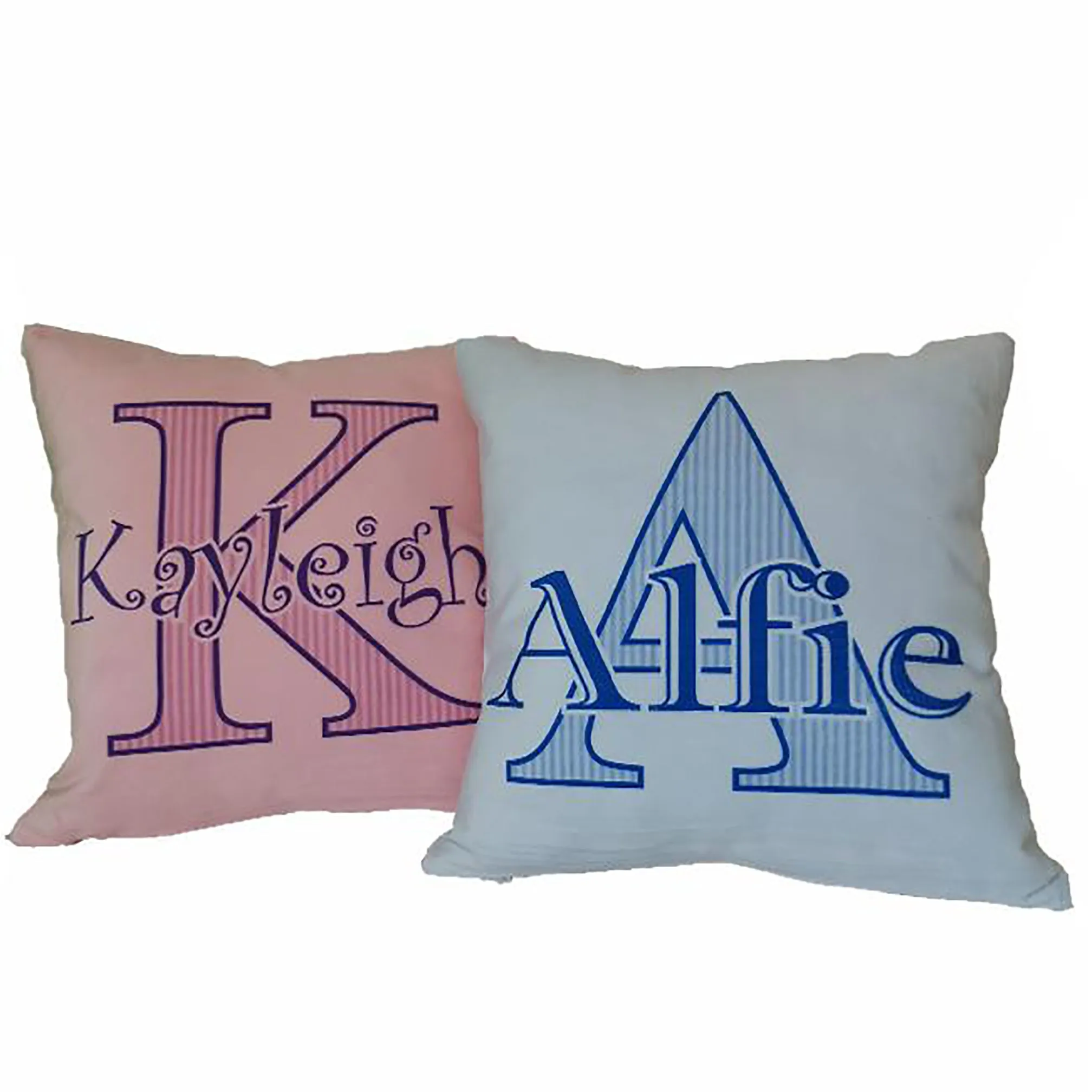 Small Soft Velour Cushion, Personalised Gift