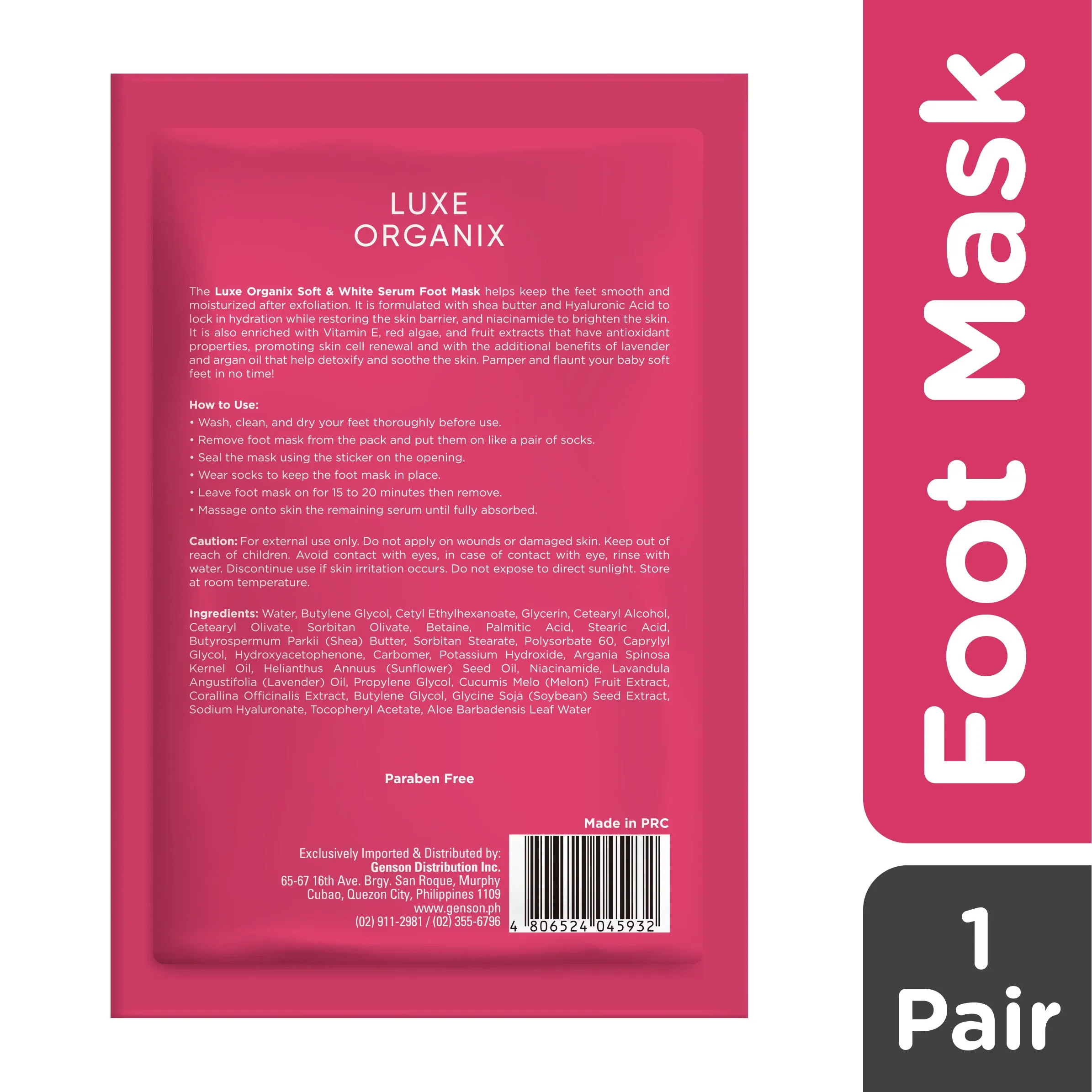 Soft & White Serum Foot Mask