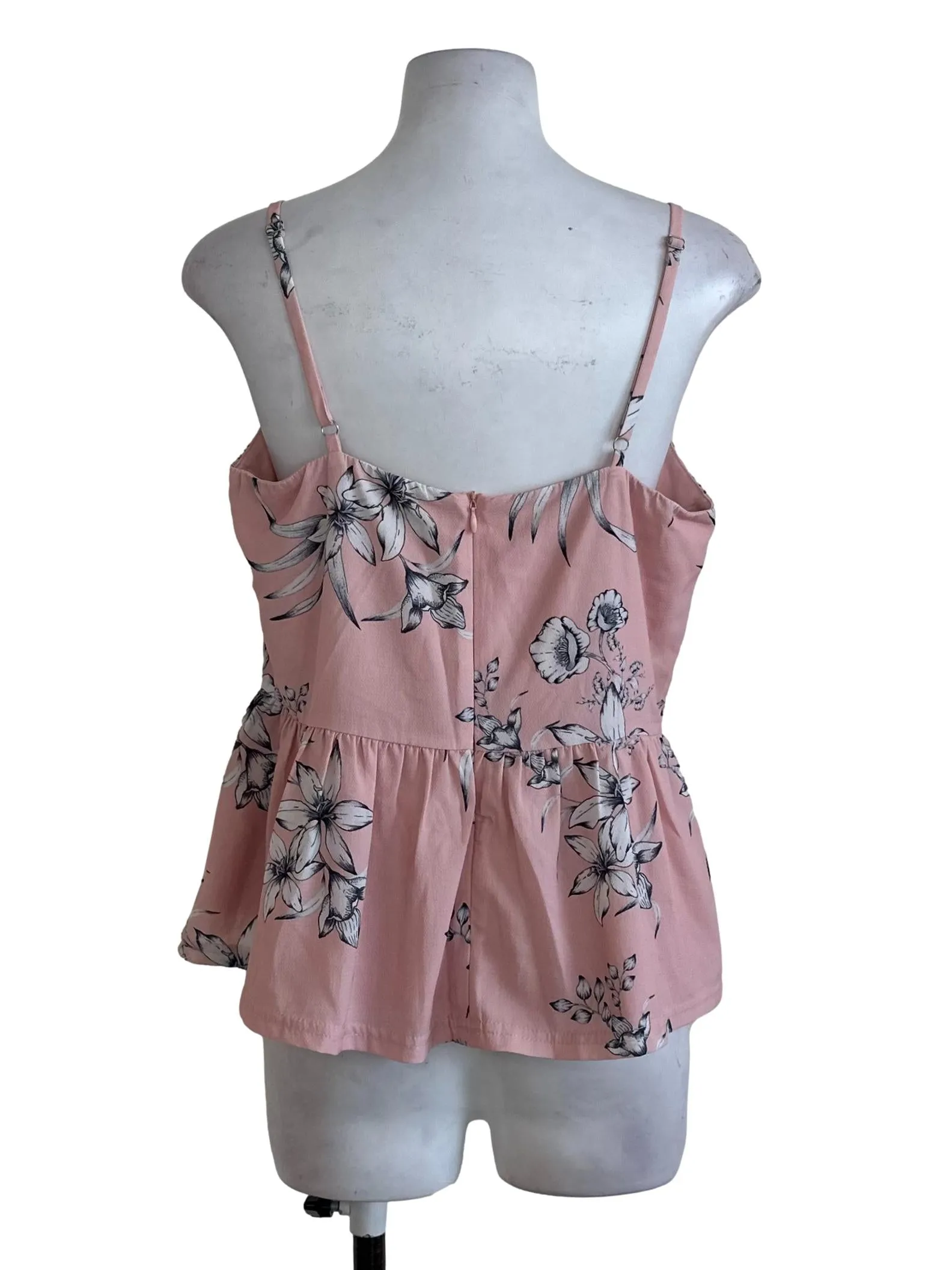 Soft Pink Floral Top