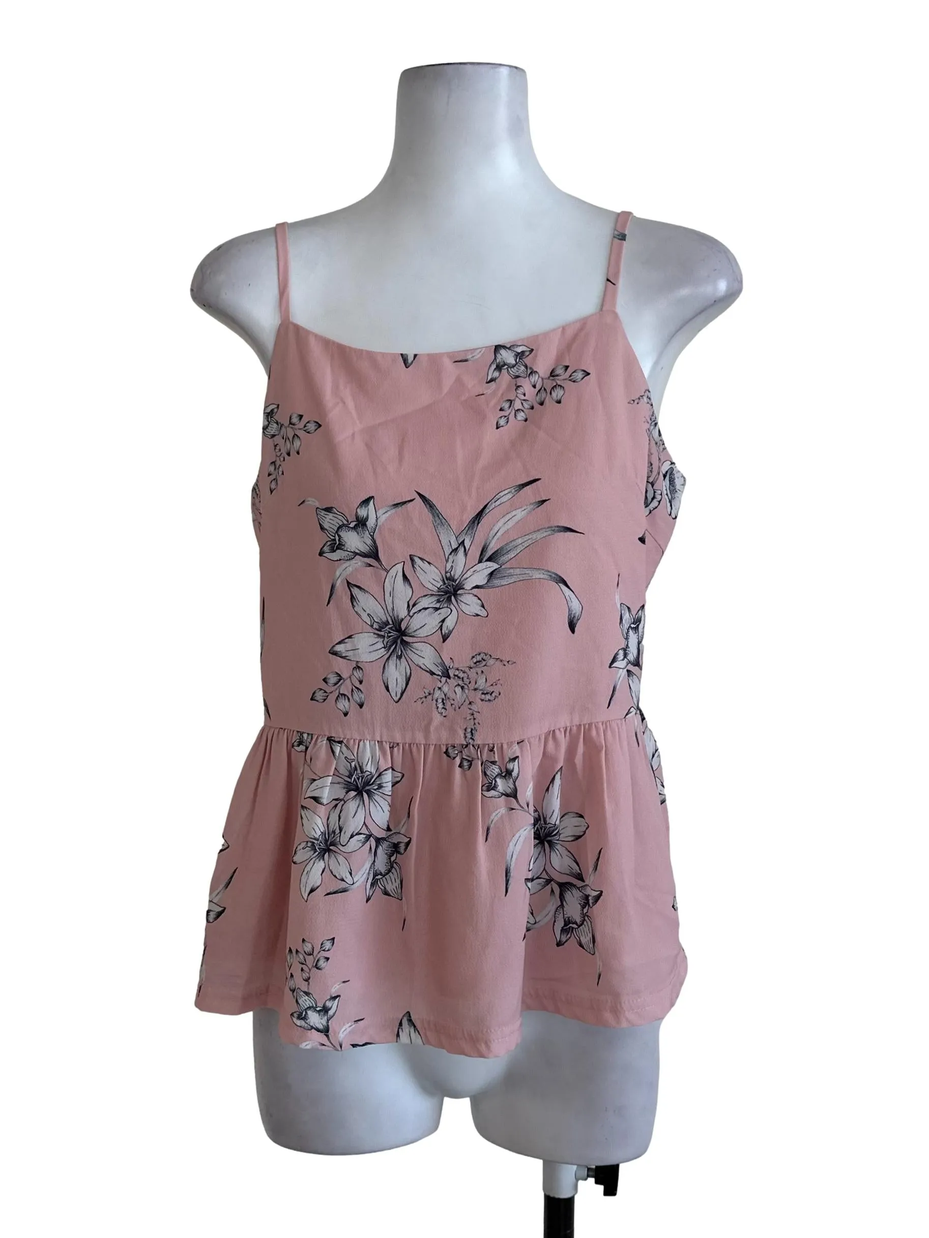 Soft Pink Floral Top