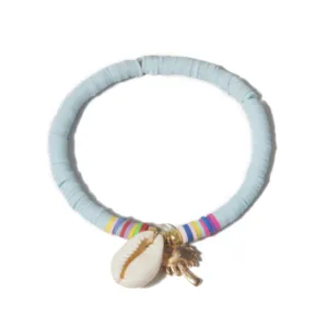 Soft Pottery Blue Sky Anklet / Bracelet