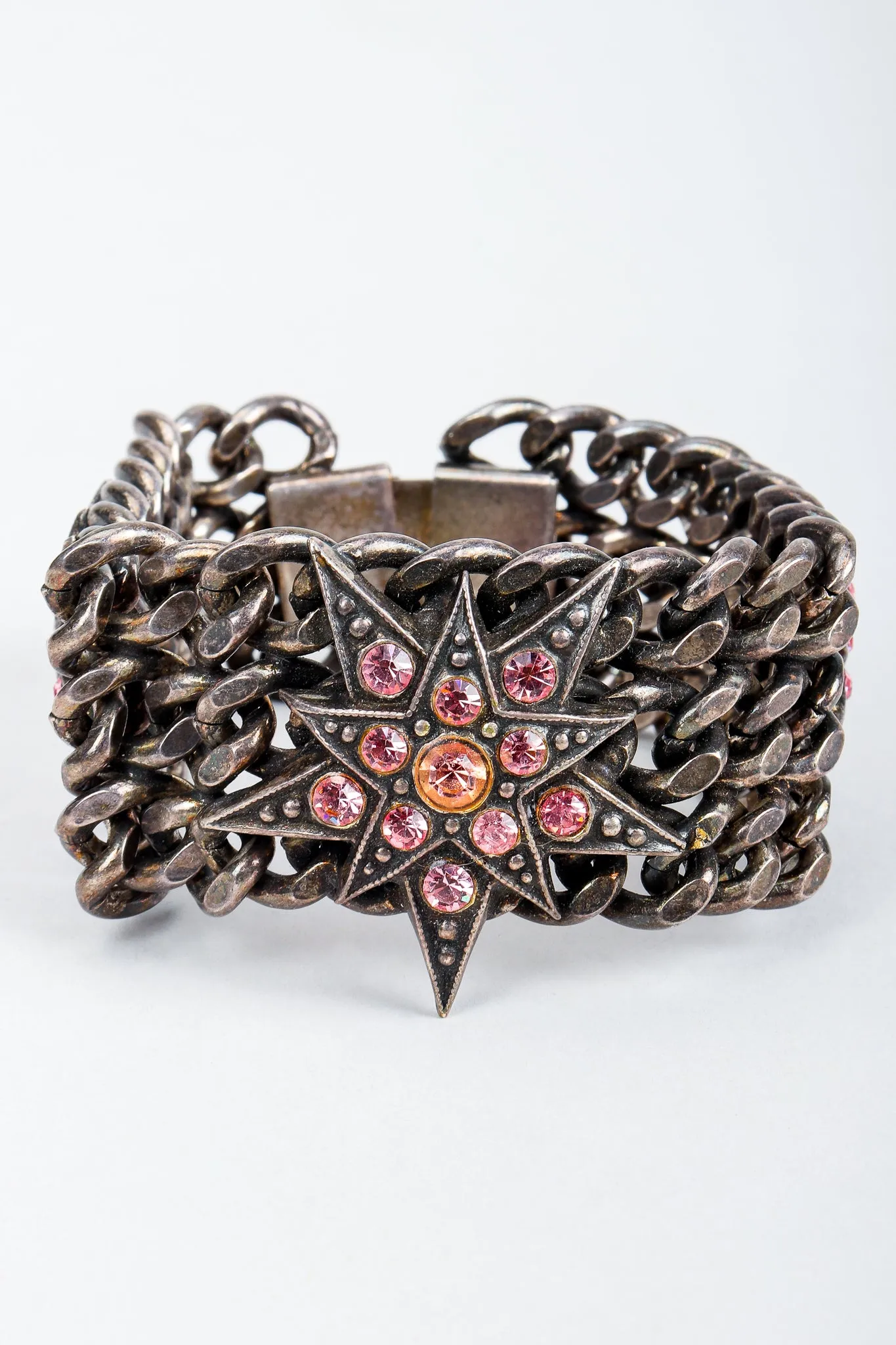 Starry Curb Chain Bracelet