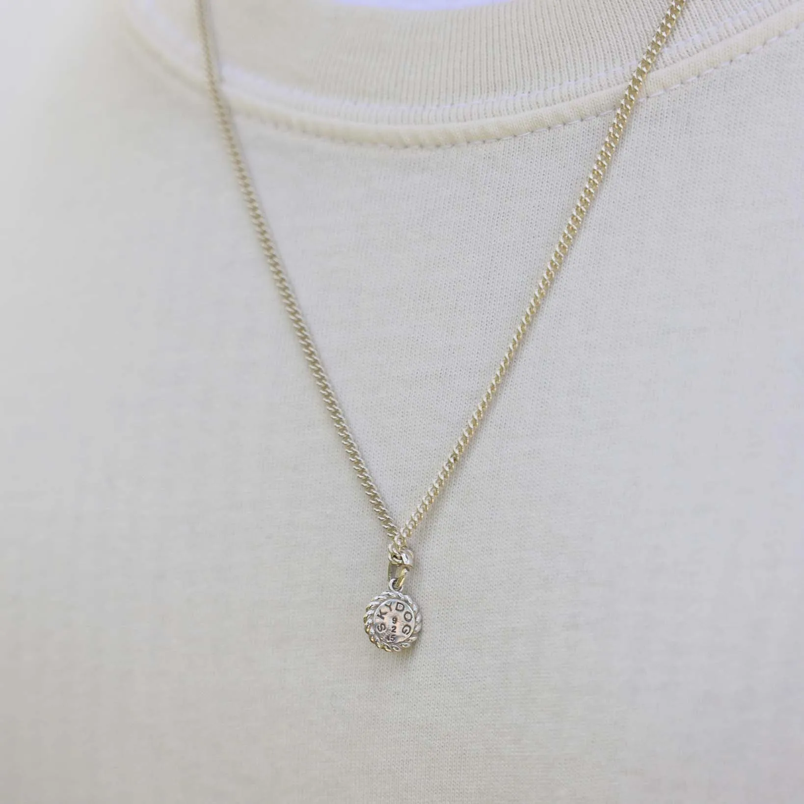 Stone Rope Pendant, 10mm