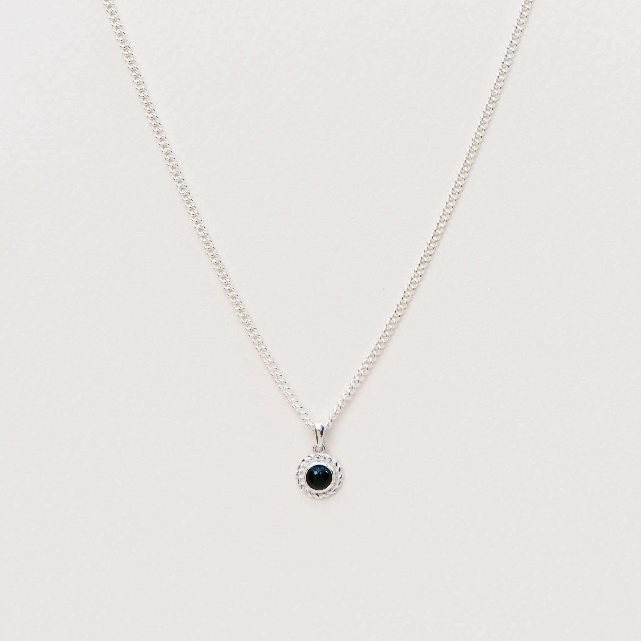 Stone Rope Pendant, 10mm