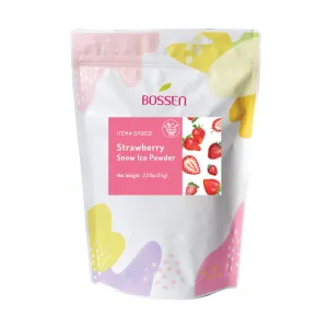 Strawberry Snow Ice Powder | | 20 x 2.2 lbs. bags/case