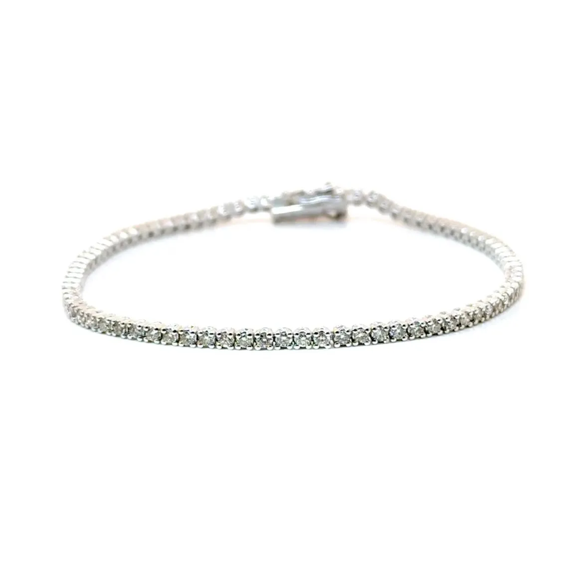 Tennis Bracelet in 14k white gold