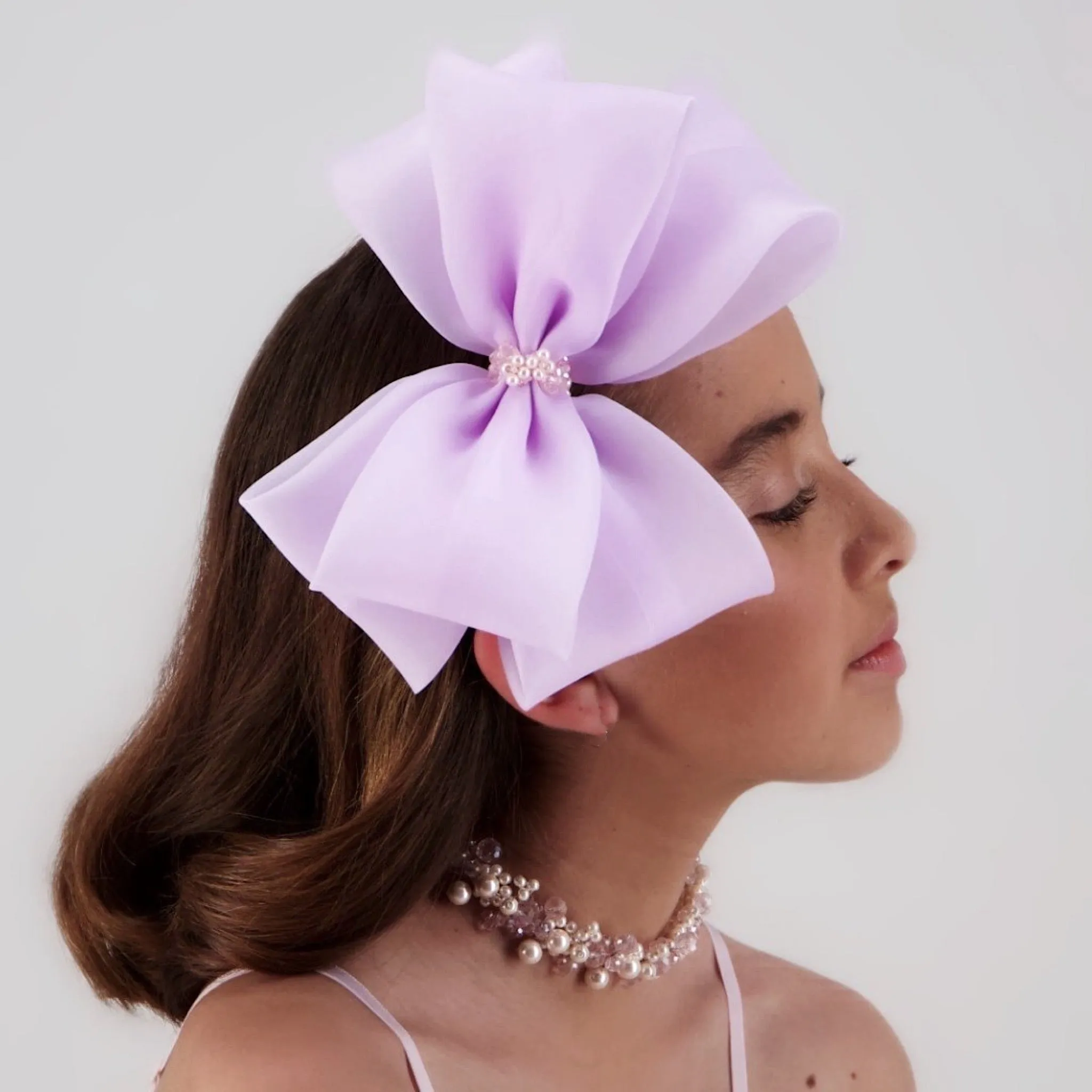 The Angel Wings Statement Designer Bow Headband