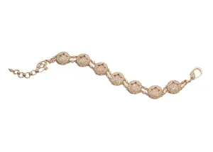 The Crystal Pink Star Soft Bracelet