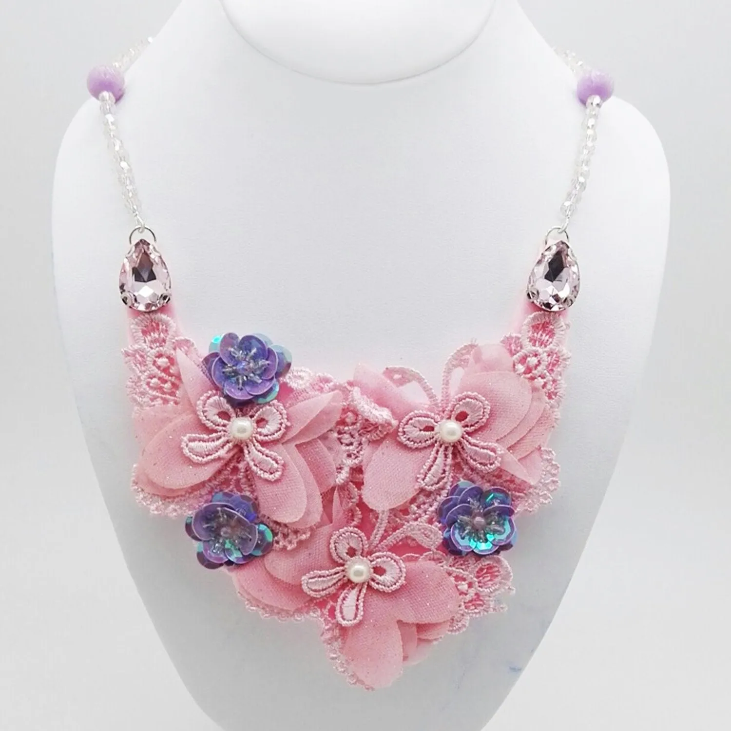 The Flight of Fantasia Statement Necklace