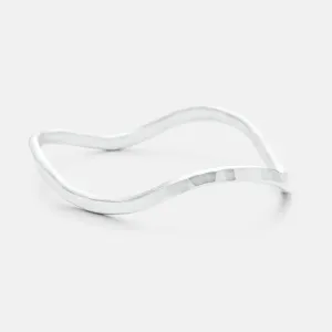 Thick Wave Bangle