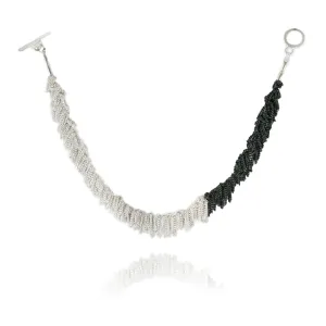 Tickle III Bracelet Silver & Black