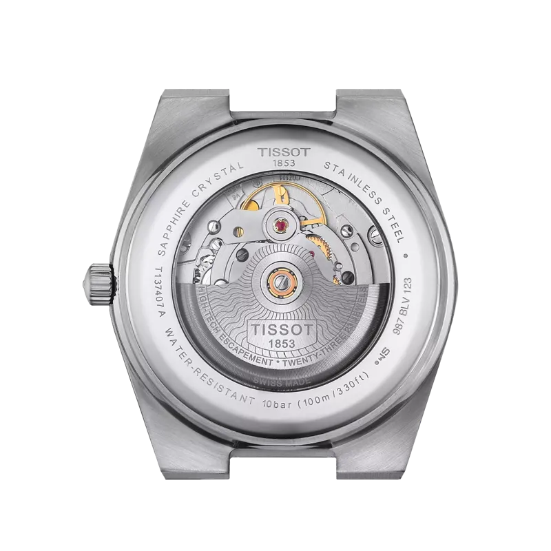 Tissot PRX Powermatic 80, Ice Blue Dial, 40mm (T1374071135100)