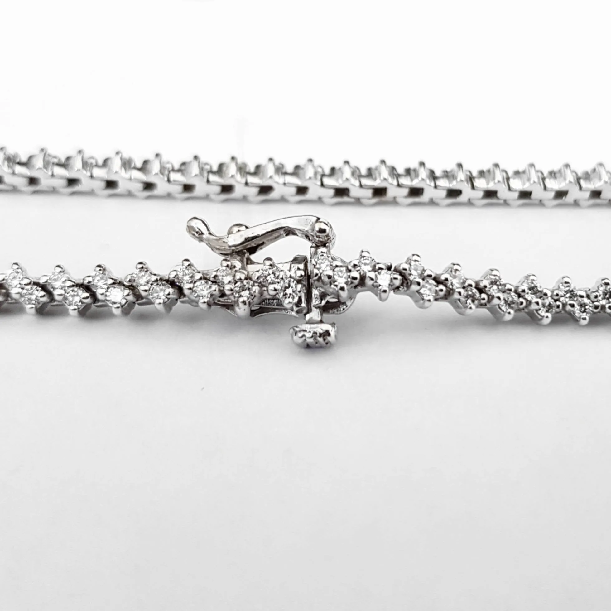 Unique Diamond Tennis Bracelet 1.45 CTW