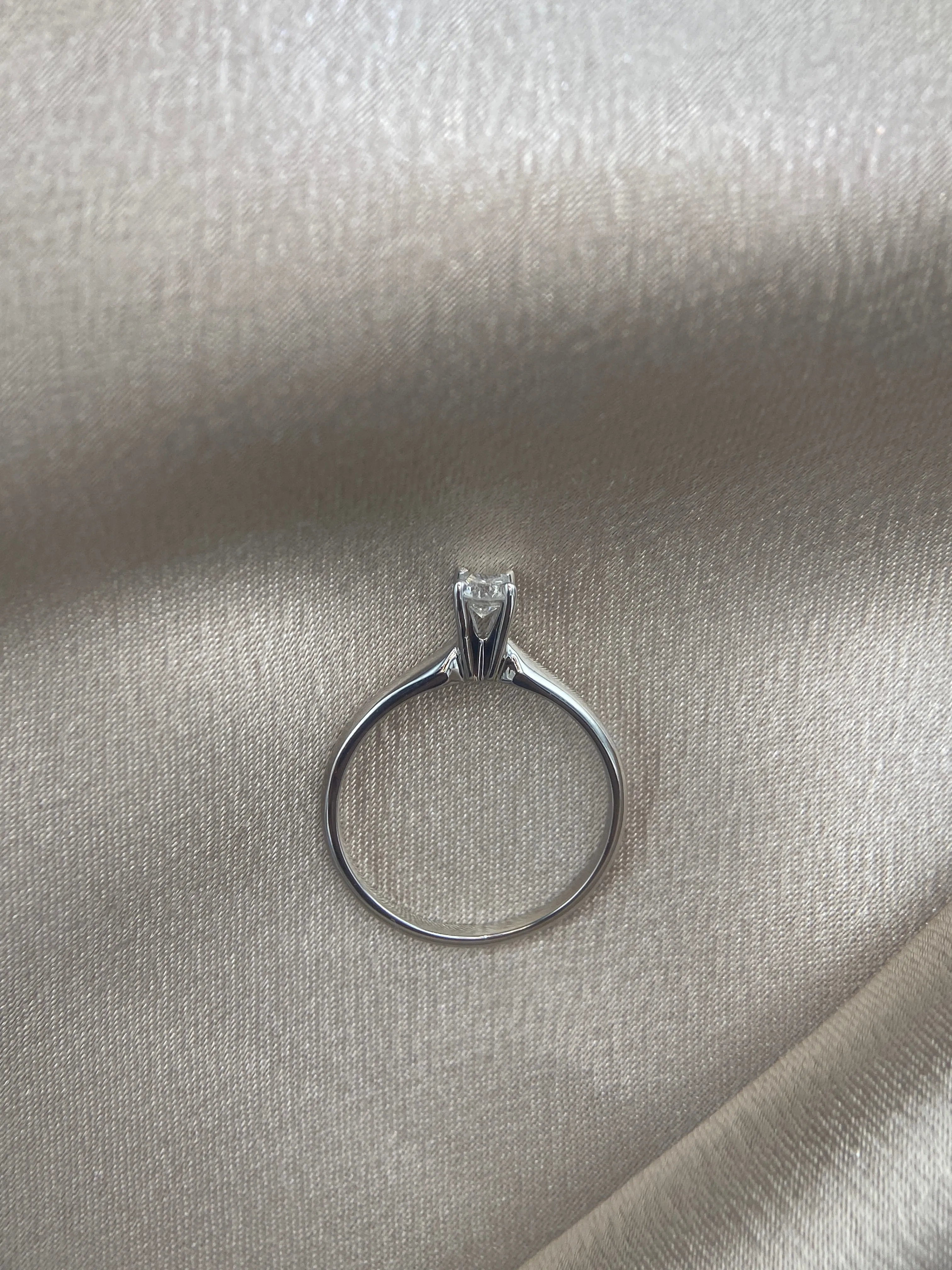 Vintage 14k Natural Diamond Ring | Sz 7.25