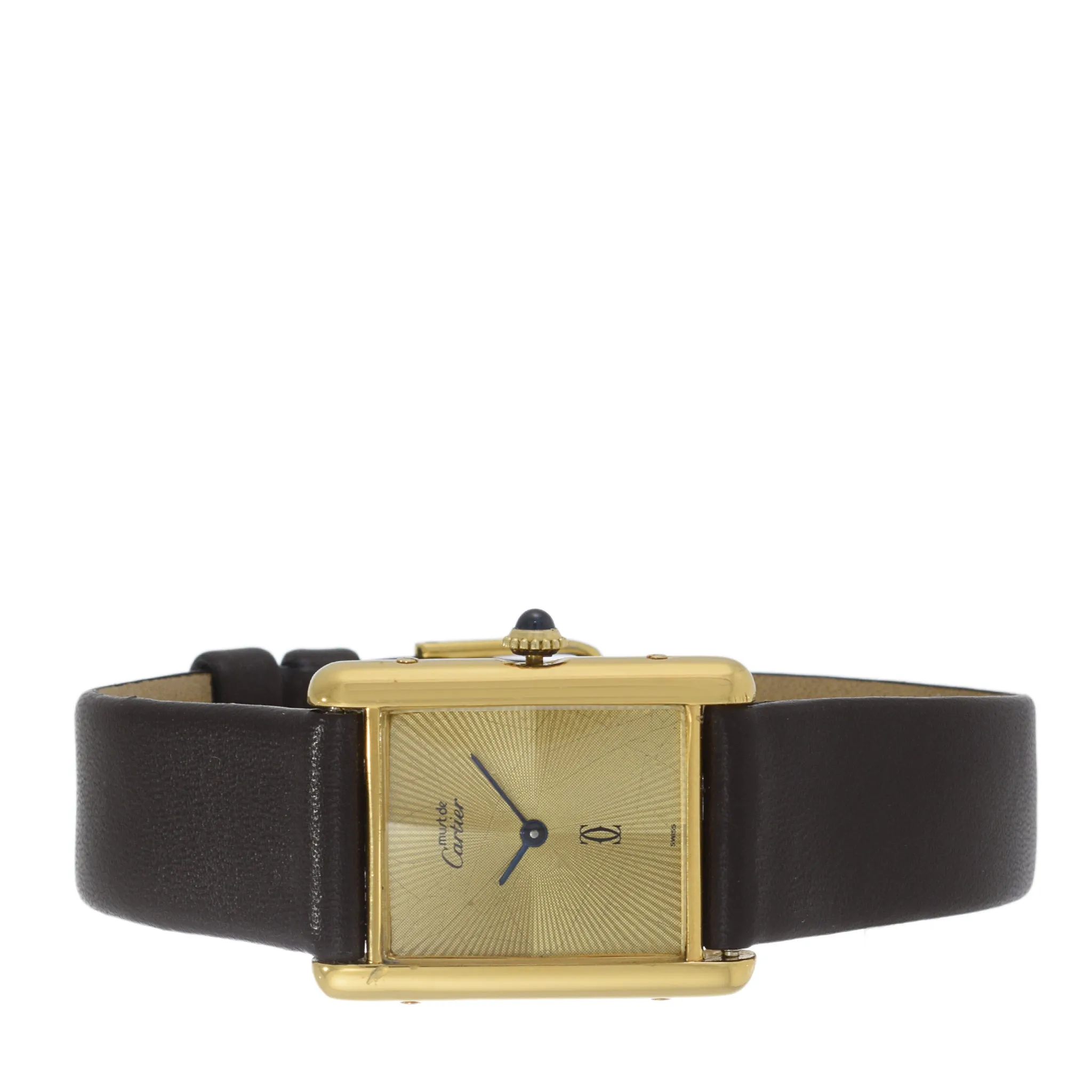 Vintage 1970's-1980's Mechanical Must de Cartier Paris Watch