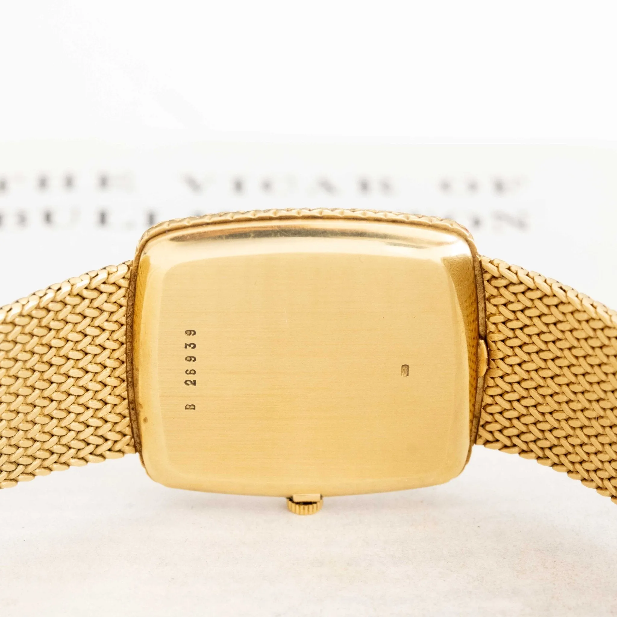 Vintage Mesh Dress Watch, by Audemars Piguet