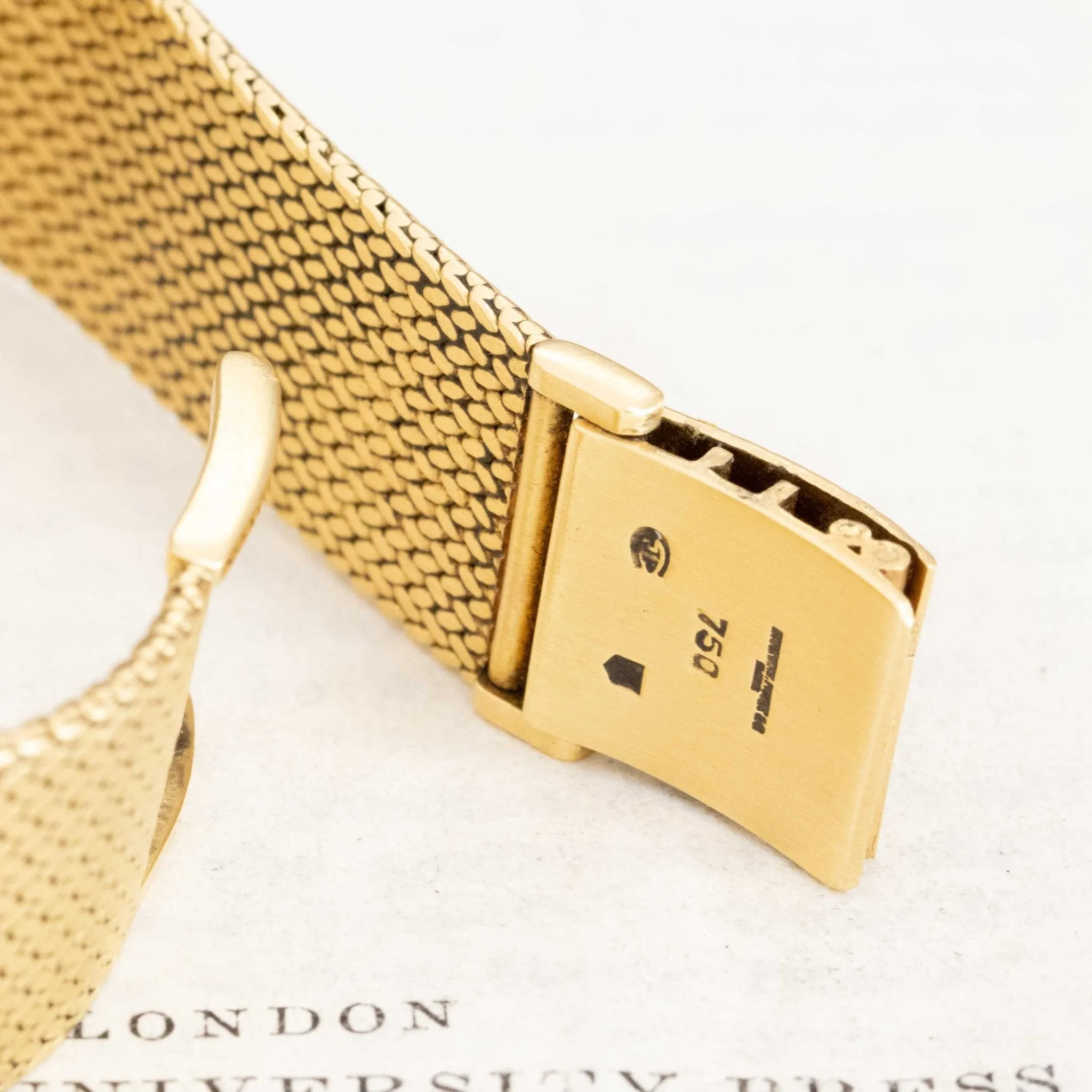 Vintage Mesh Dress Watch, by Audemars Piguet