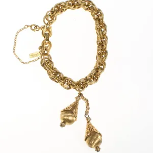 Vintage Monet Bolero Tassel Bracelet