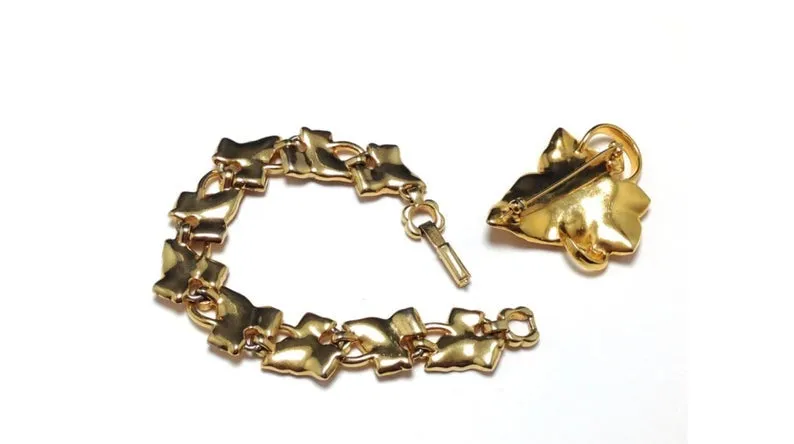Vintage Pennino Ivy Leaf