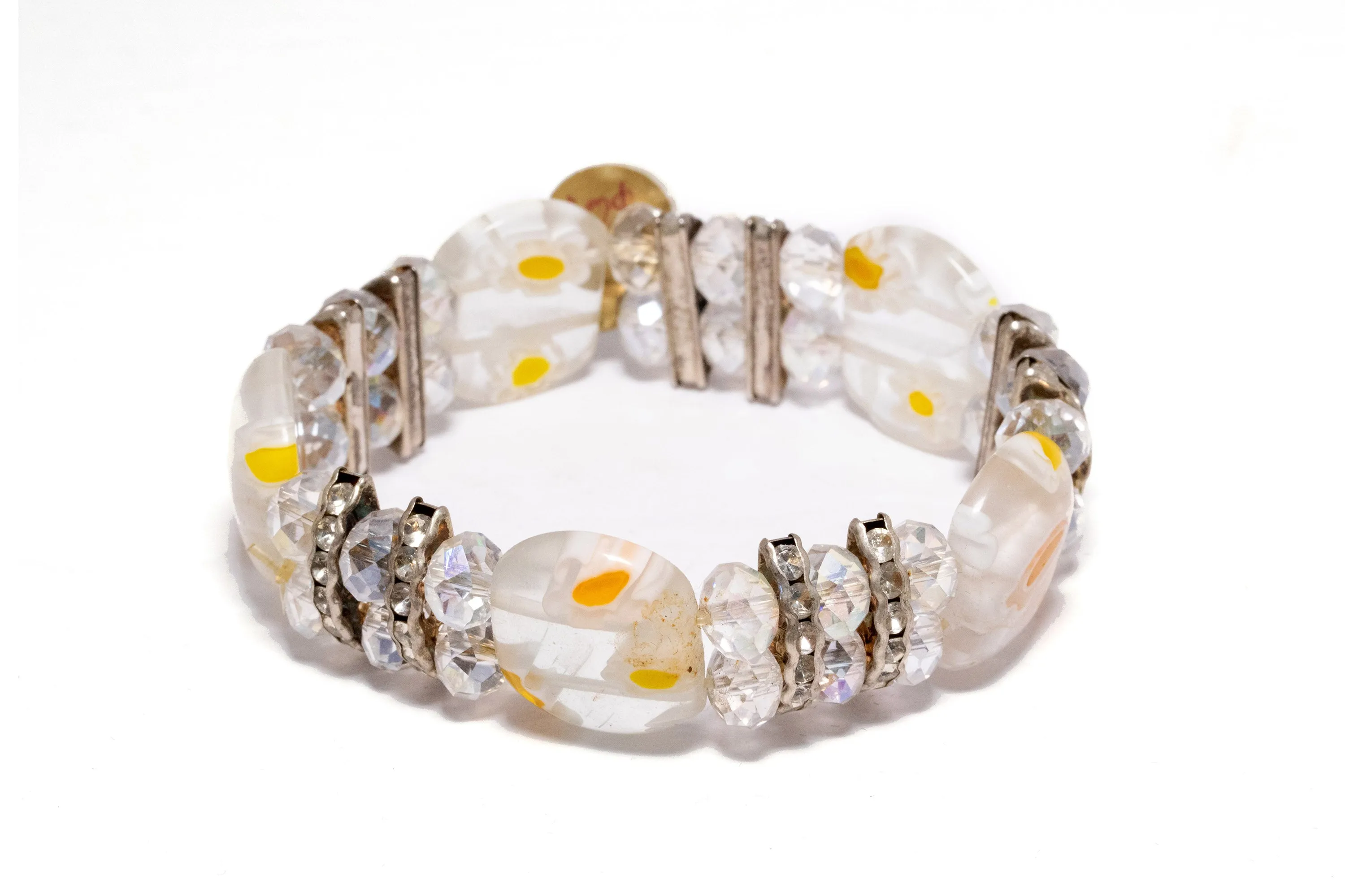 White Elastic Bracelet