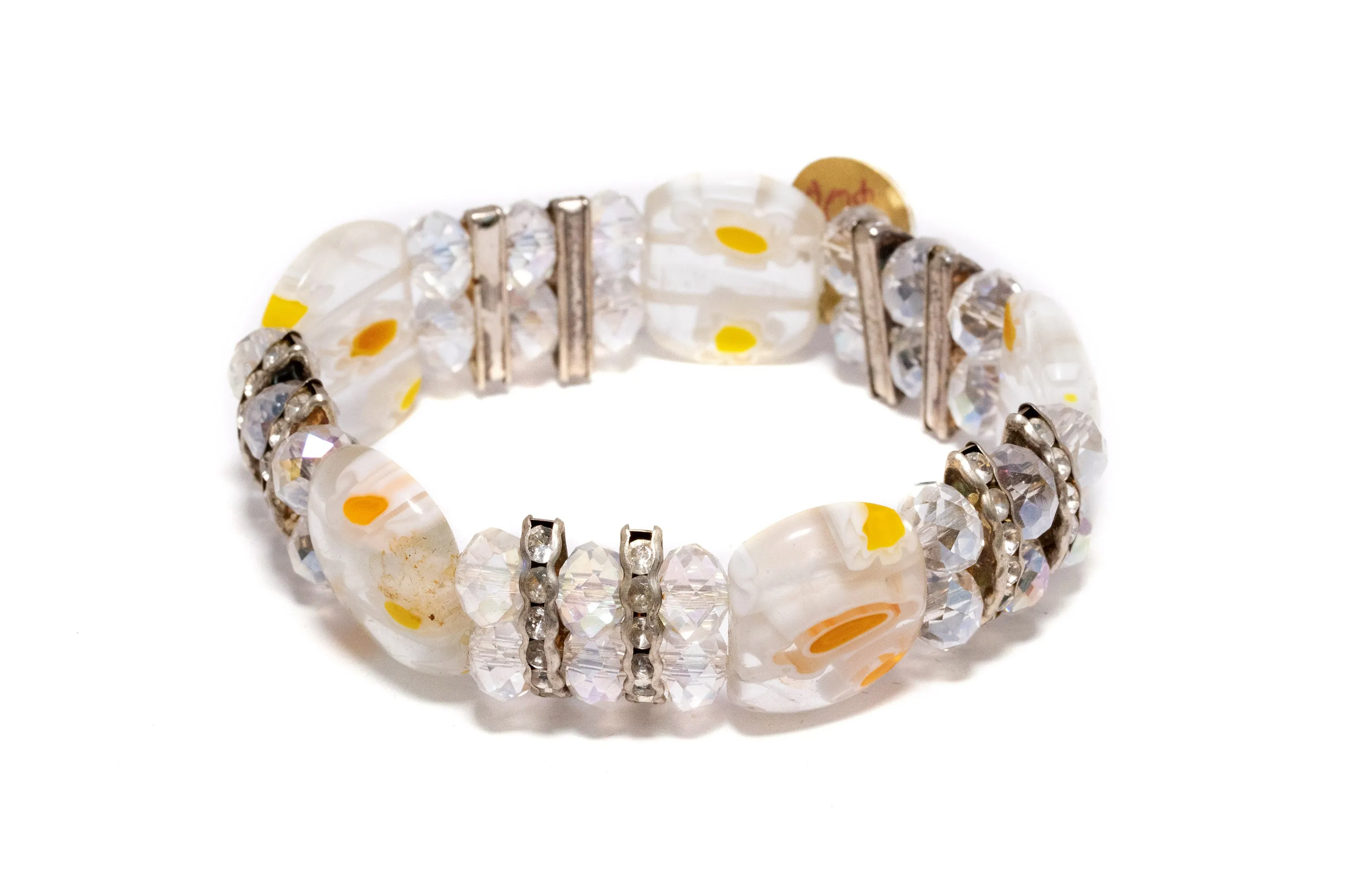 White Elastic Bracelet