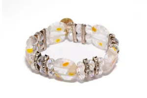 White Elastic Bracelet