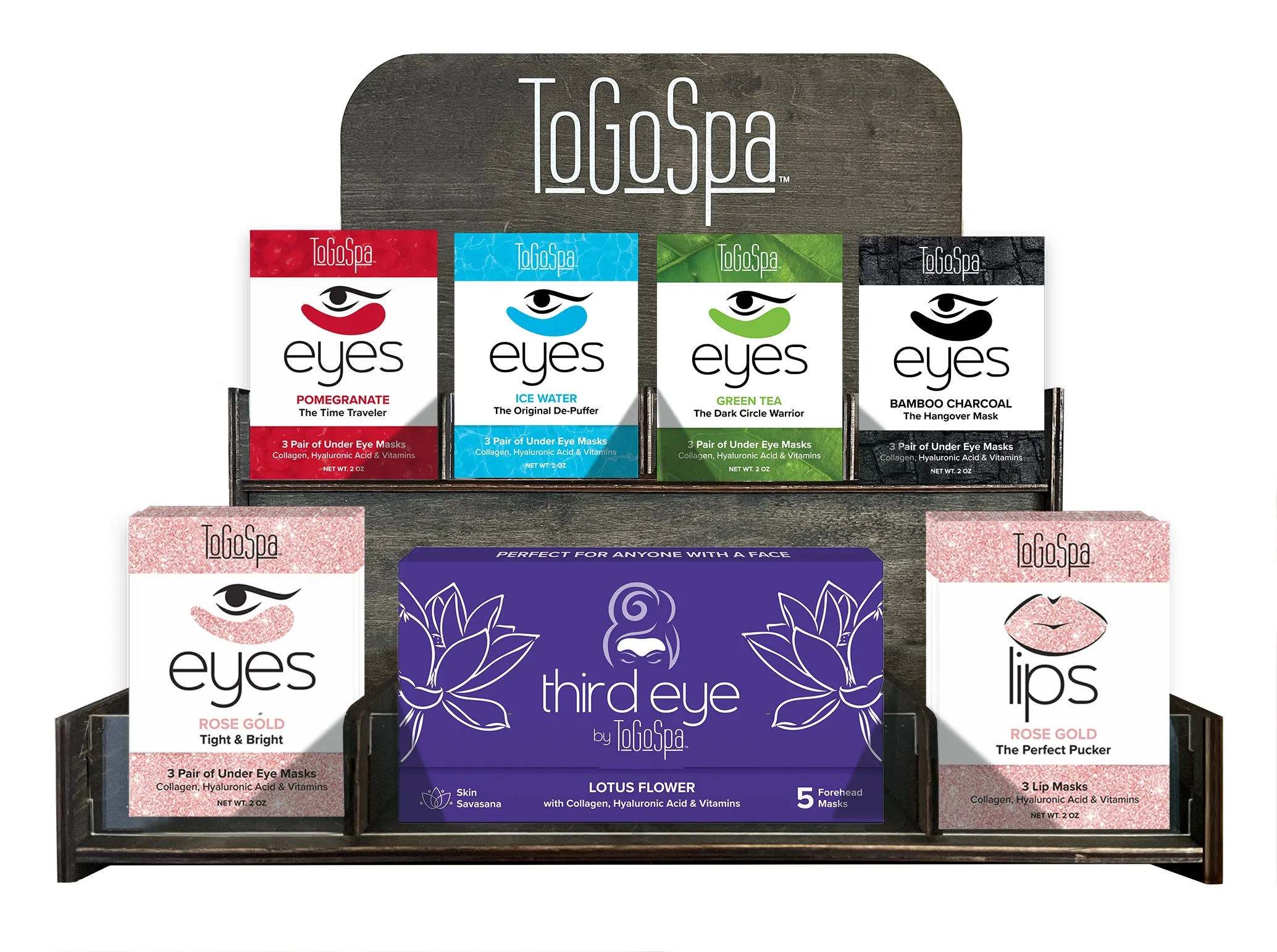 Wholesale Third Eye, Eyes and Lips Wooden Retail Display Fully Stocked