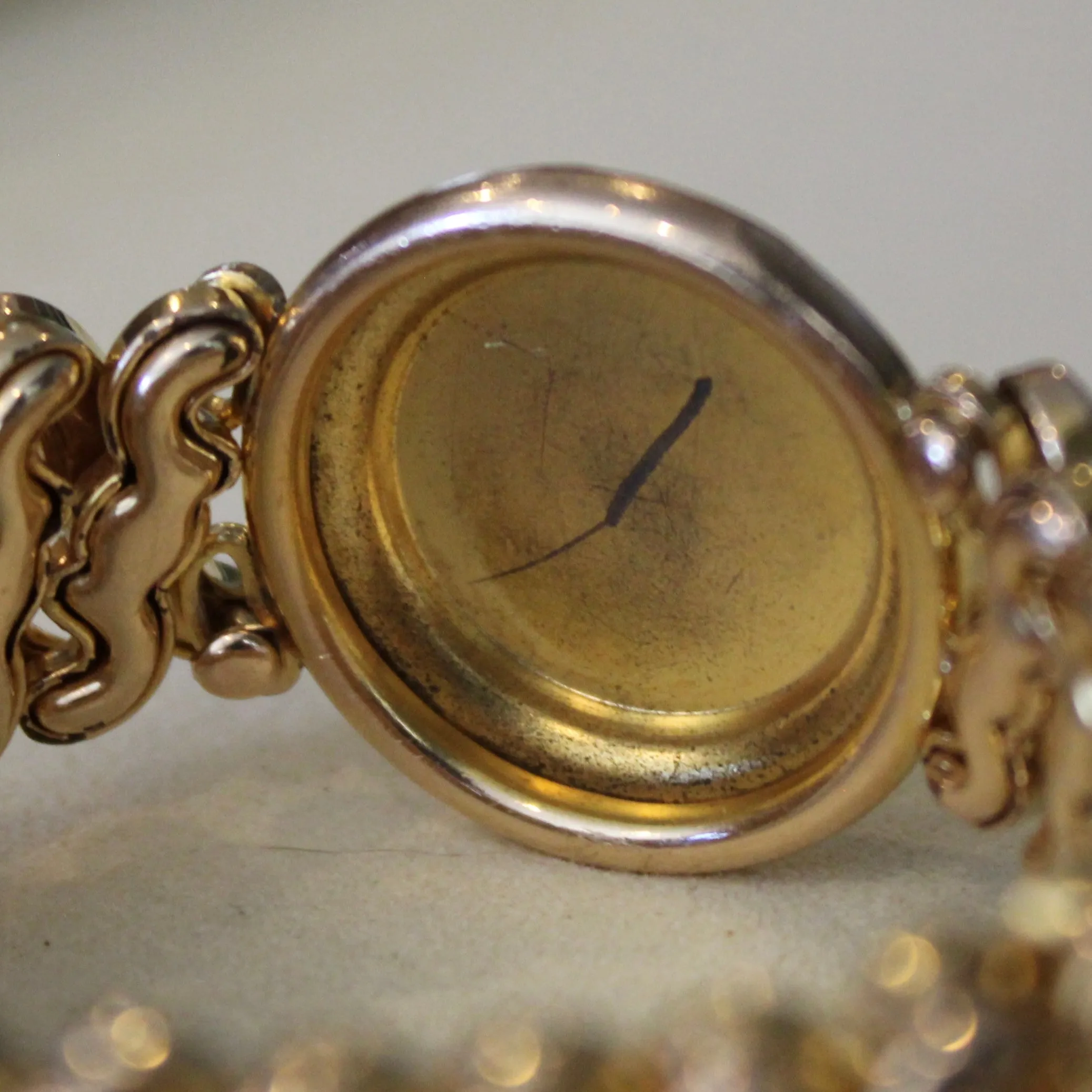 WWII Gold-Filled Sweetheart Bracelet by DF Briggs Co- Vintage